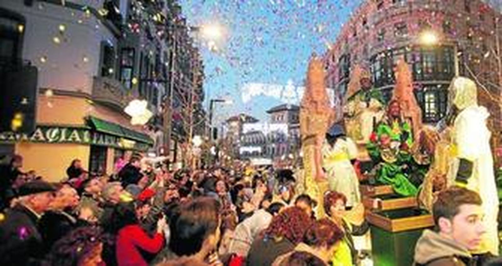 El tour mágico de sus Majestades