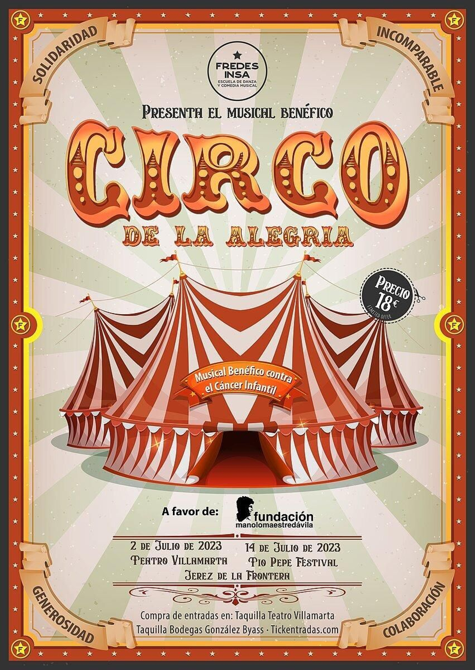 Musical benéfico Circo de la Alegría