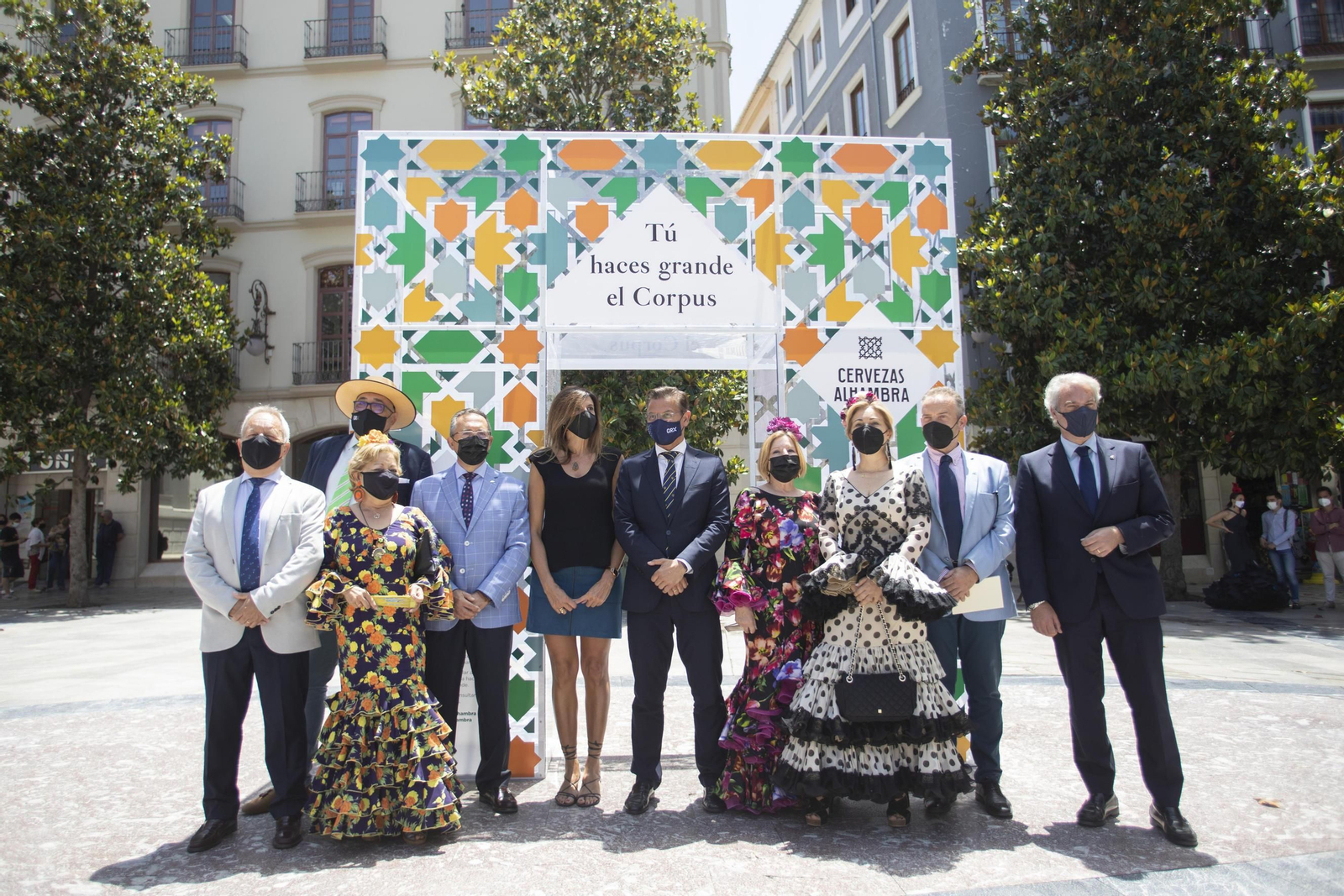 Fotos: así ha sido el pregón del Corpus de Granada 2021