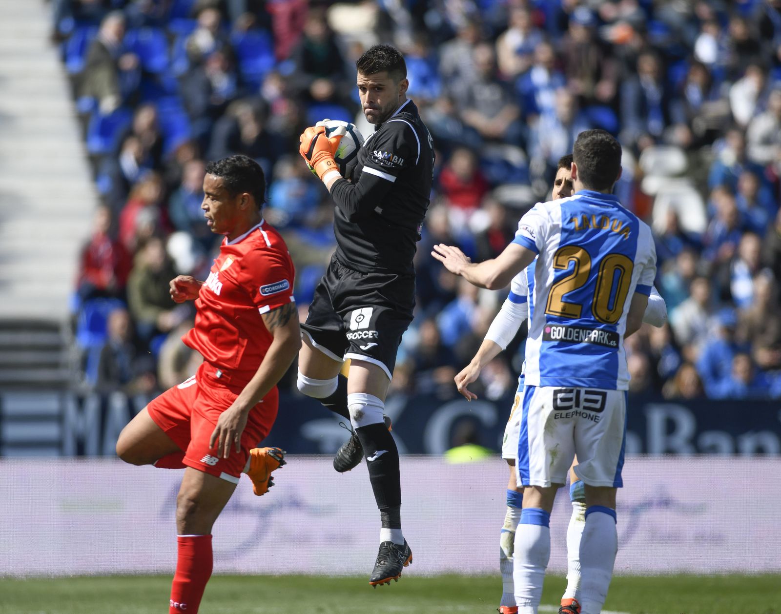 Las imágenes del Leganés-Sevilla
