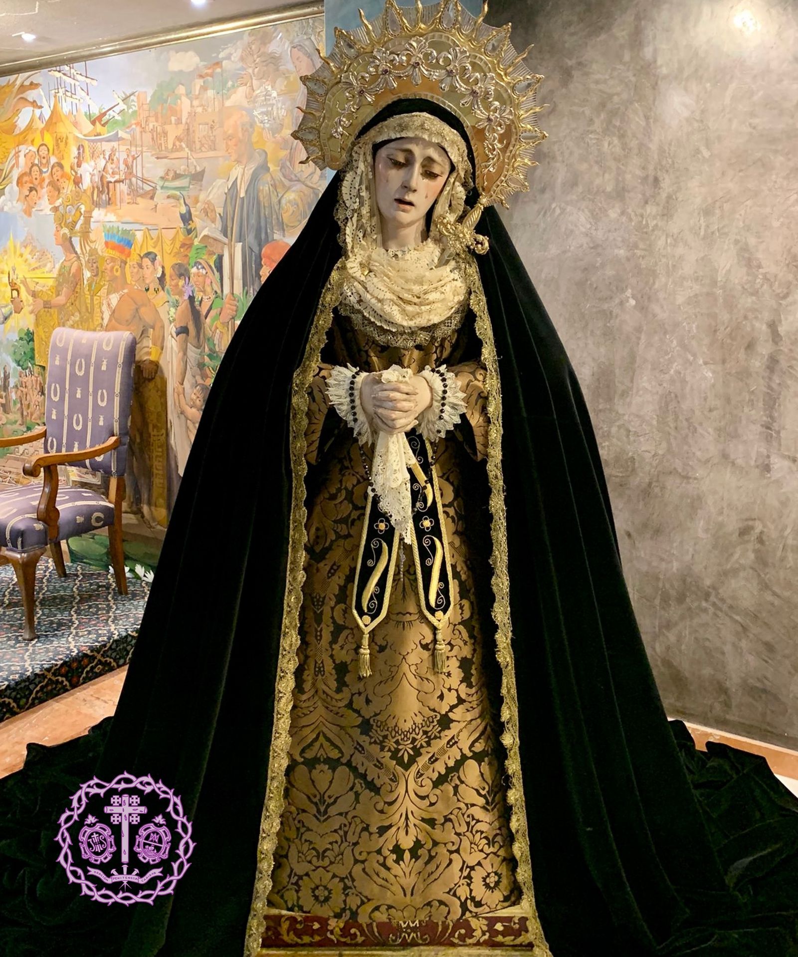 Nuestra Señora del Desconsuelo y Visitación, de la Hermandad de Pasión y Muerte.