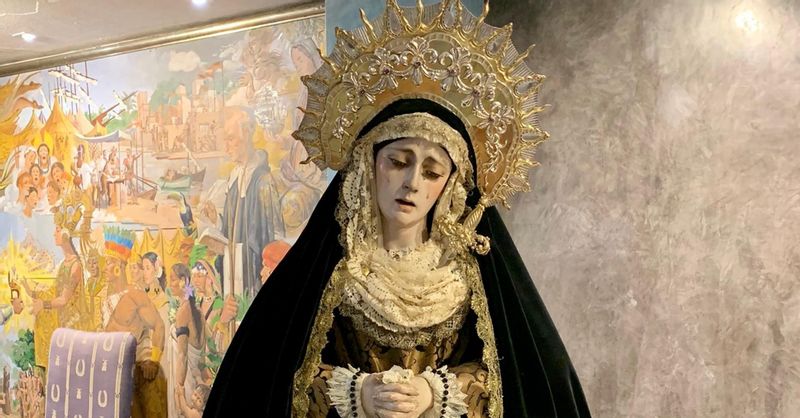 Horario e Itinerario Rosario Vespertino Nuestra Señora del Desconsuelo y Visitación por Triana. Sevilla 17 de Octubre del 2025