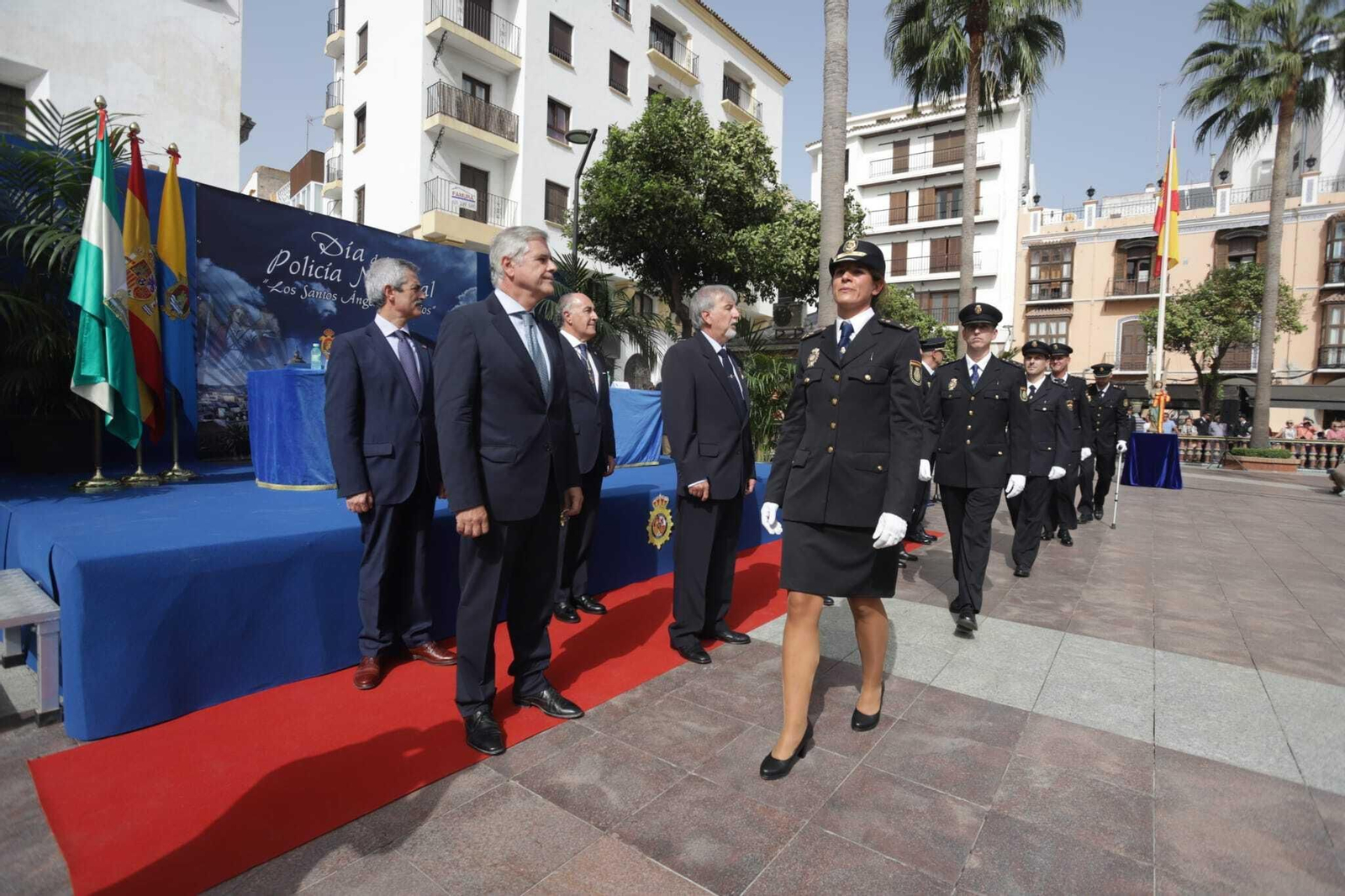 Festividad de los Santos Ángeles Custodios en la Plaza Alta