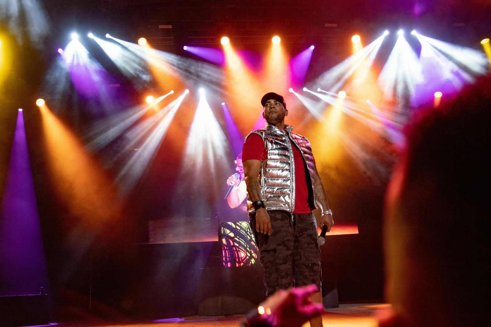 Don Omar sobre el escenario del Starlite.