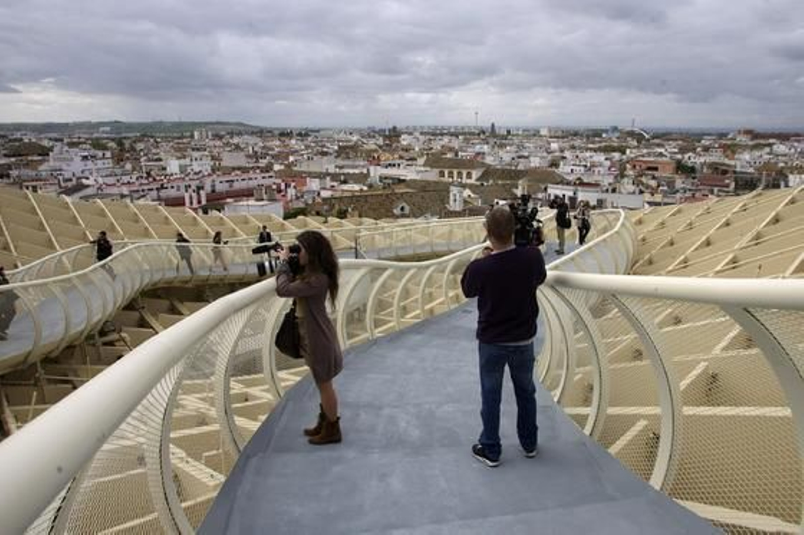 Las pasarelas del Metrosol Parasol.

Foto: Juan Carlos Munoz