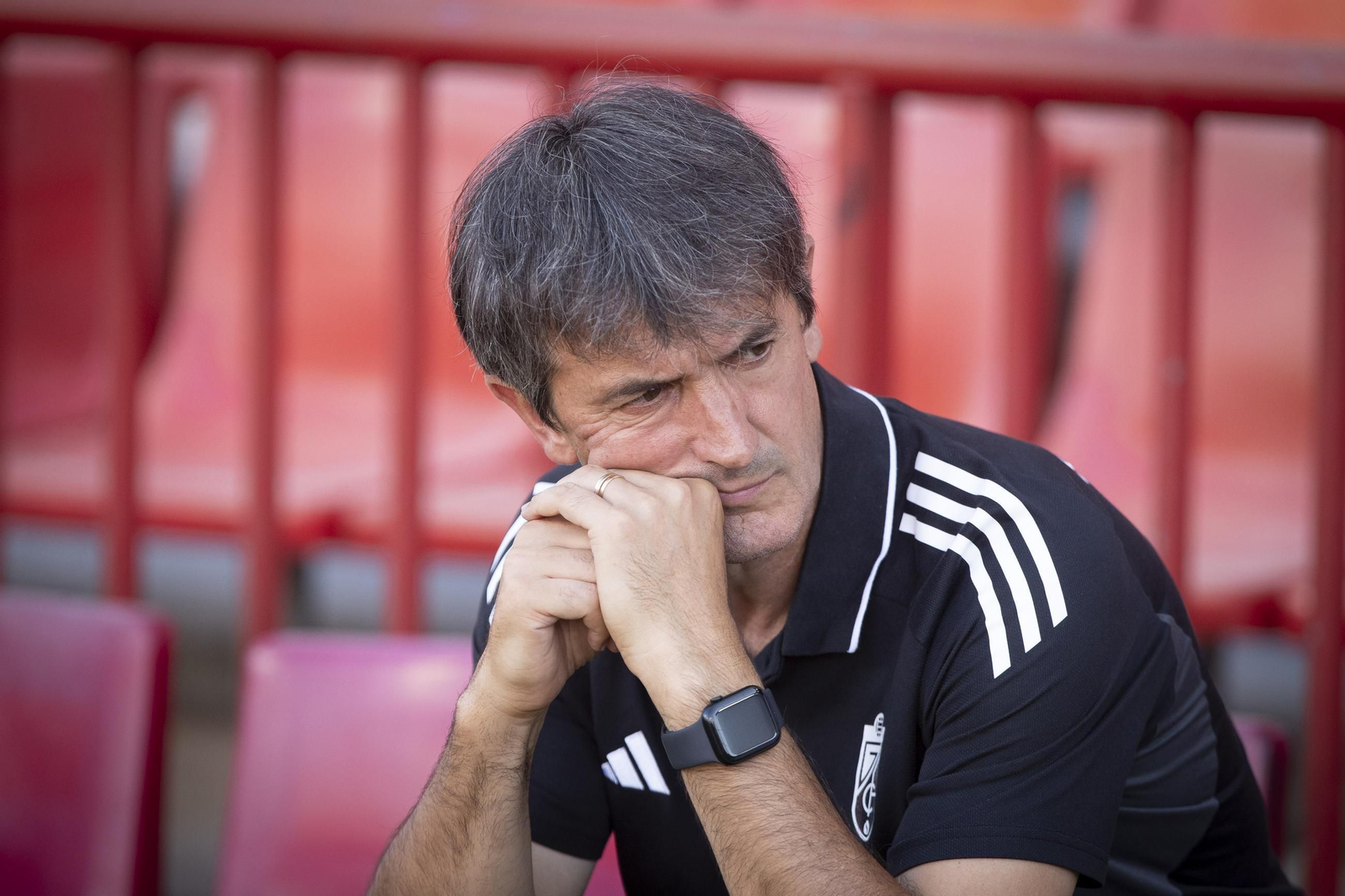 Pacheta, en el banquillo del Nuevo Los Cármenes