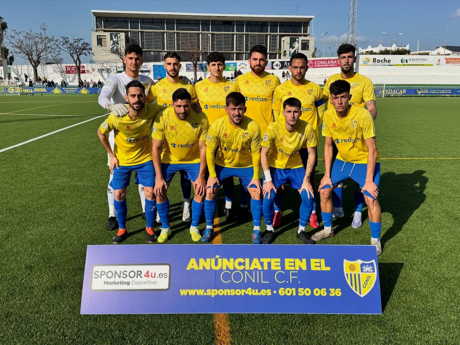 Formación inicial de los amarillos.