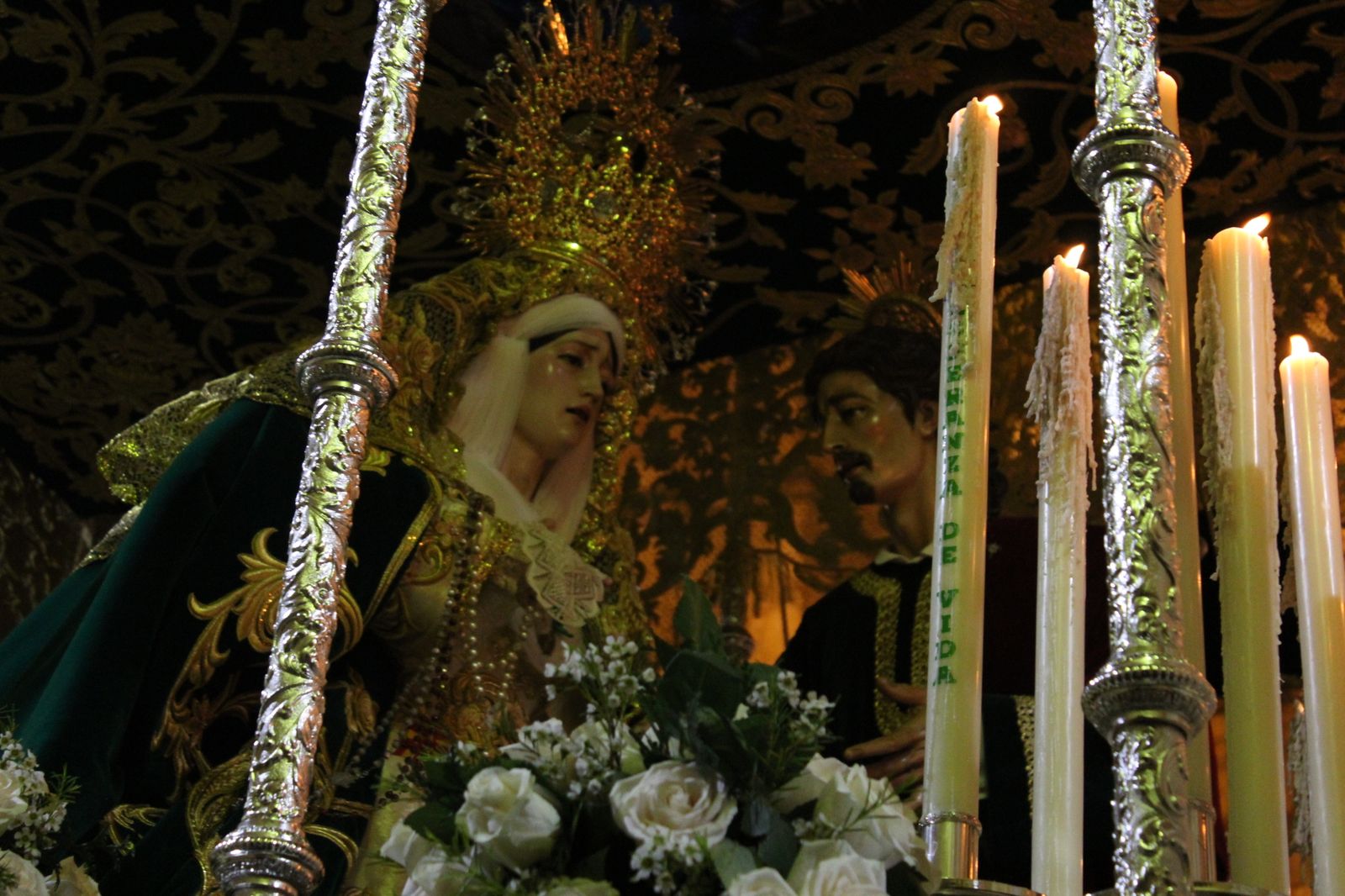 Imágenes de la procesión del Jueves Santo en Vera