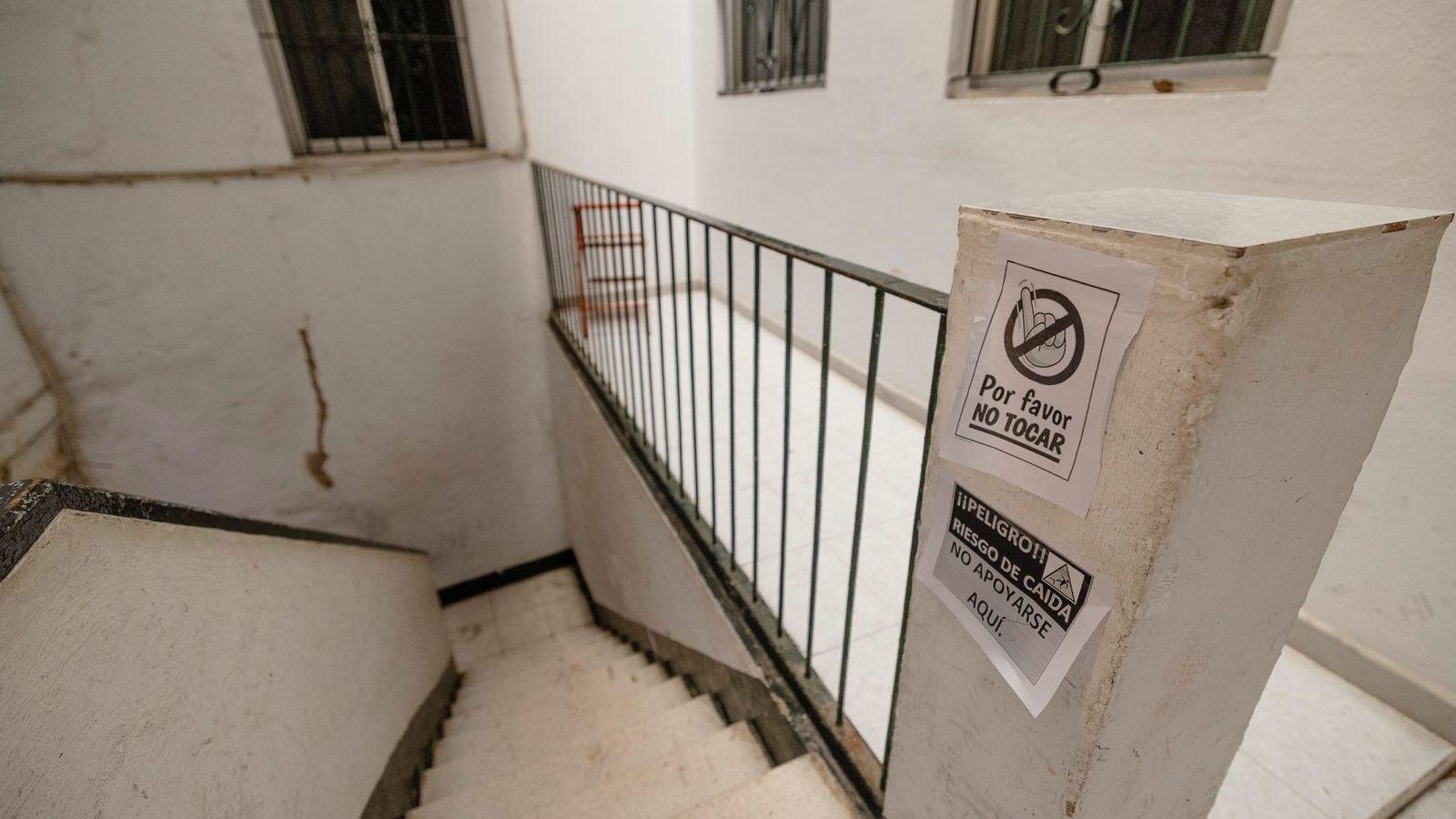 Una imagen del interior de la finca de jJavier de Burgos, 19. Una imagen del interior de la finca de jJavier de Burgos, 19.