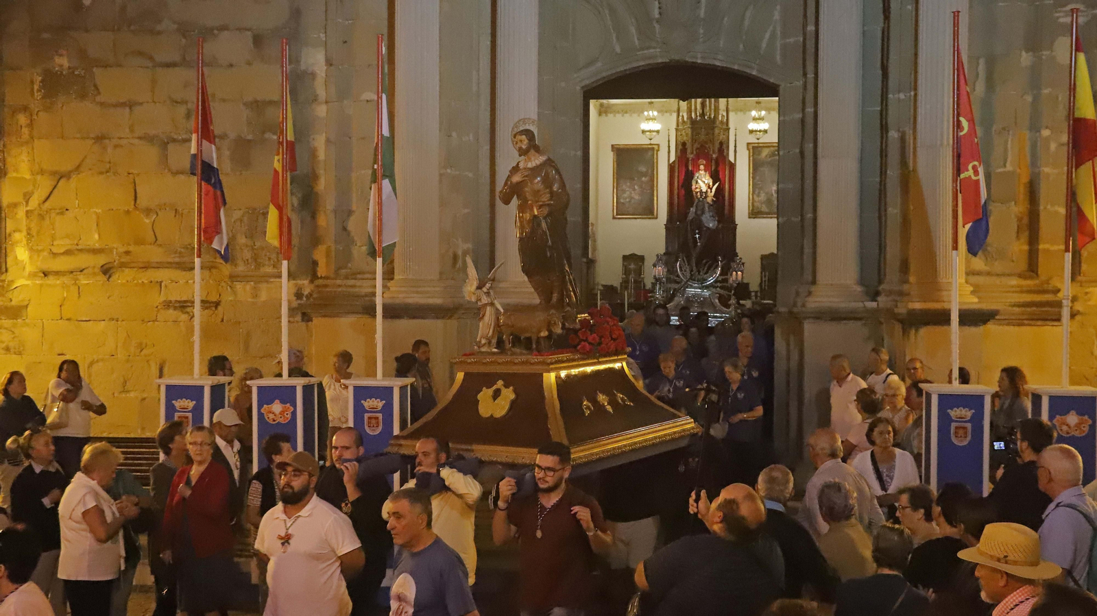 Fotos del retorno de la Virgen de la Luz a su santuario en Tarifa