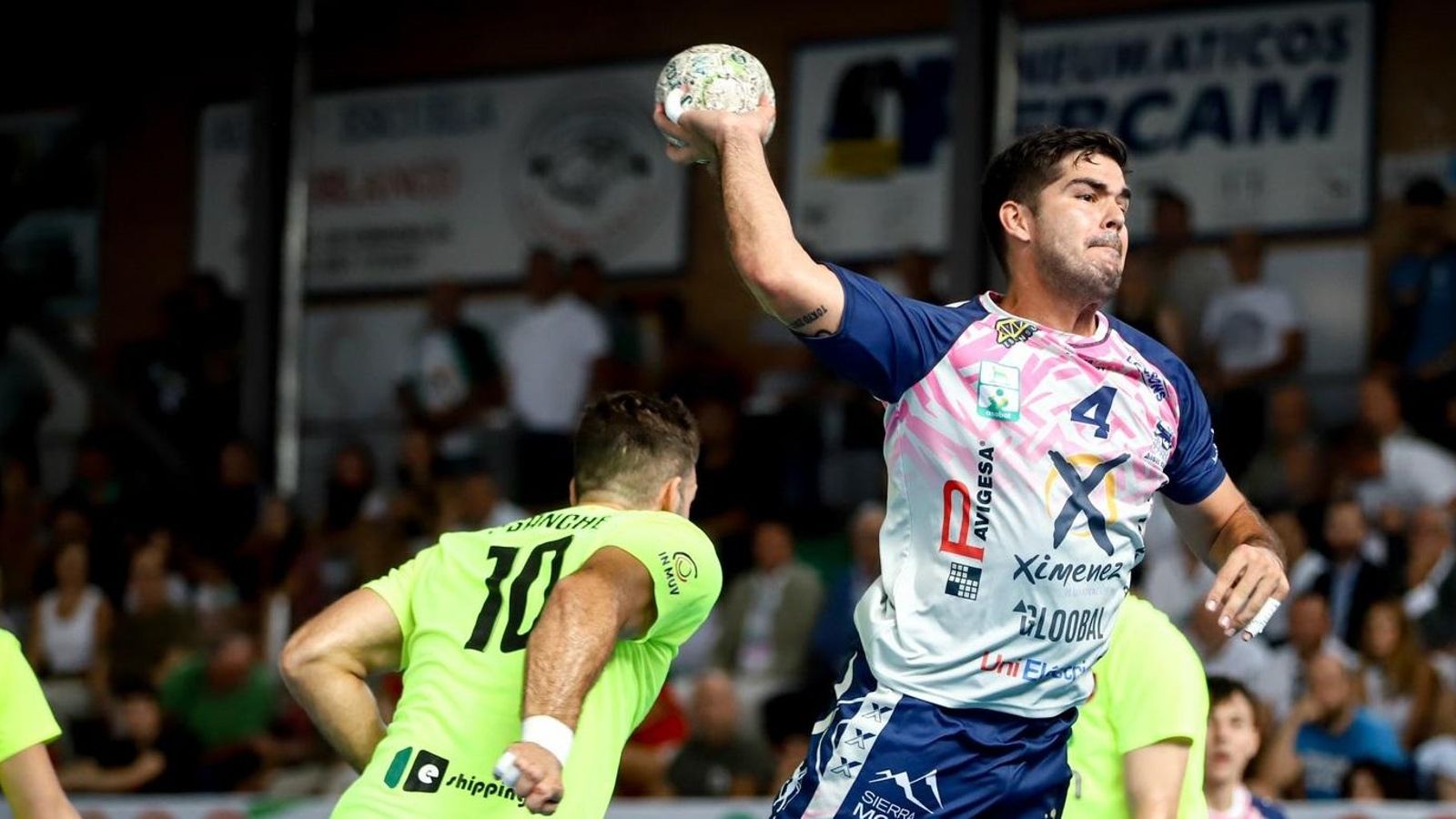 Pablo Simonet, durante un partido de esta pretemporada.