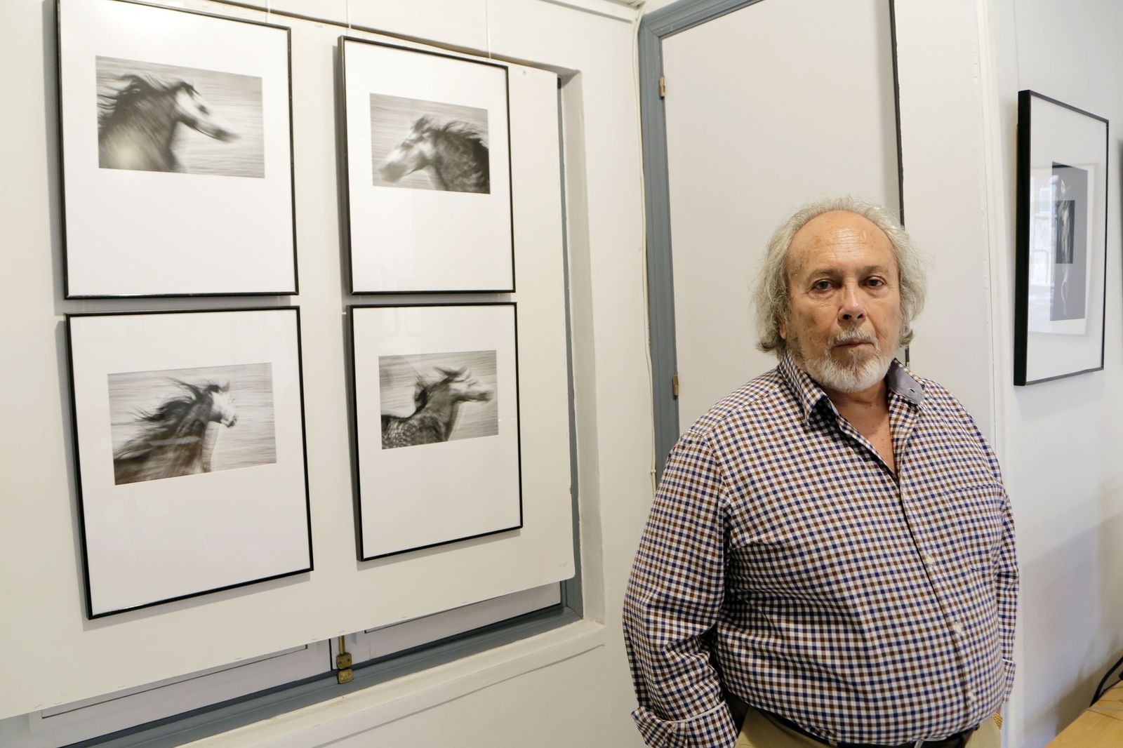 Sanro ayer en la Torre del Agua.