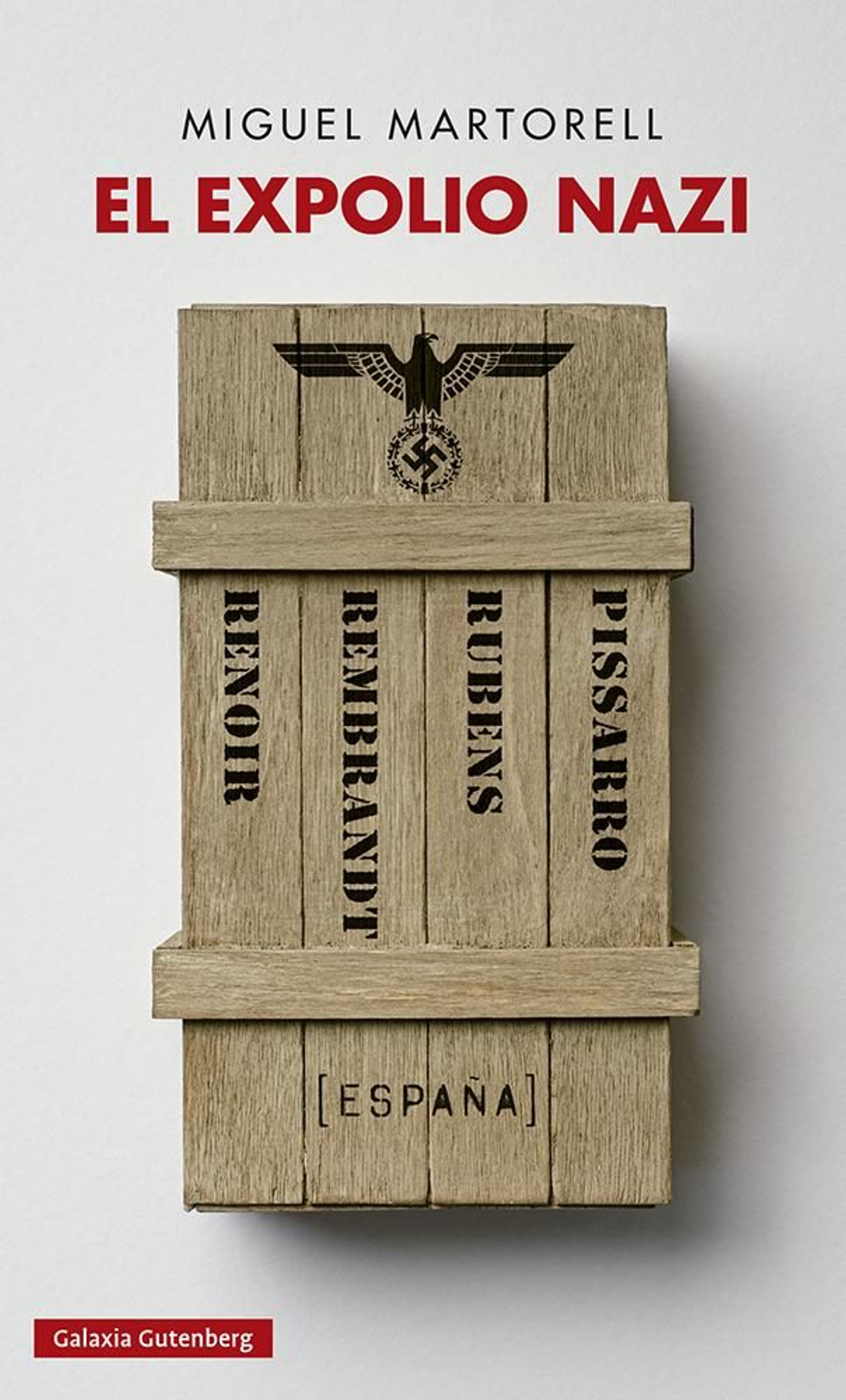 Portada del libro editado por Galaxia Gutenberg.