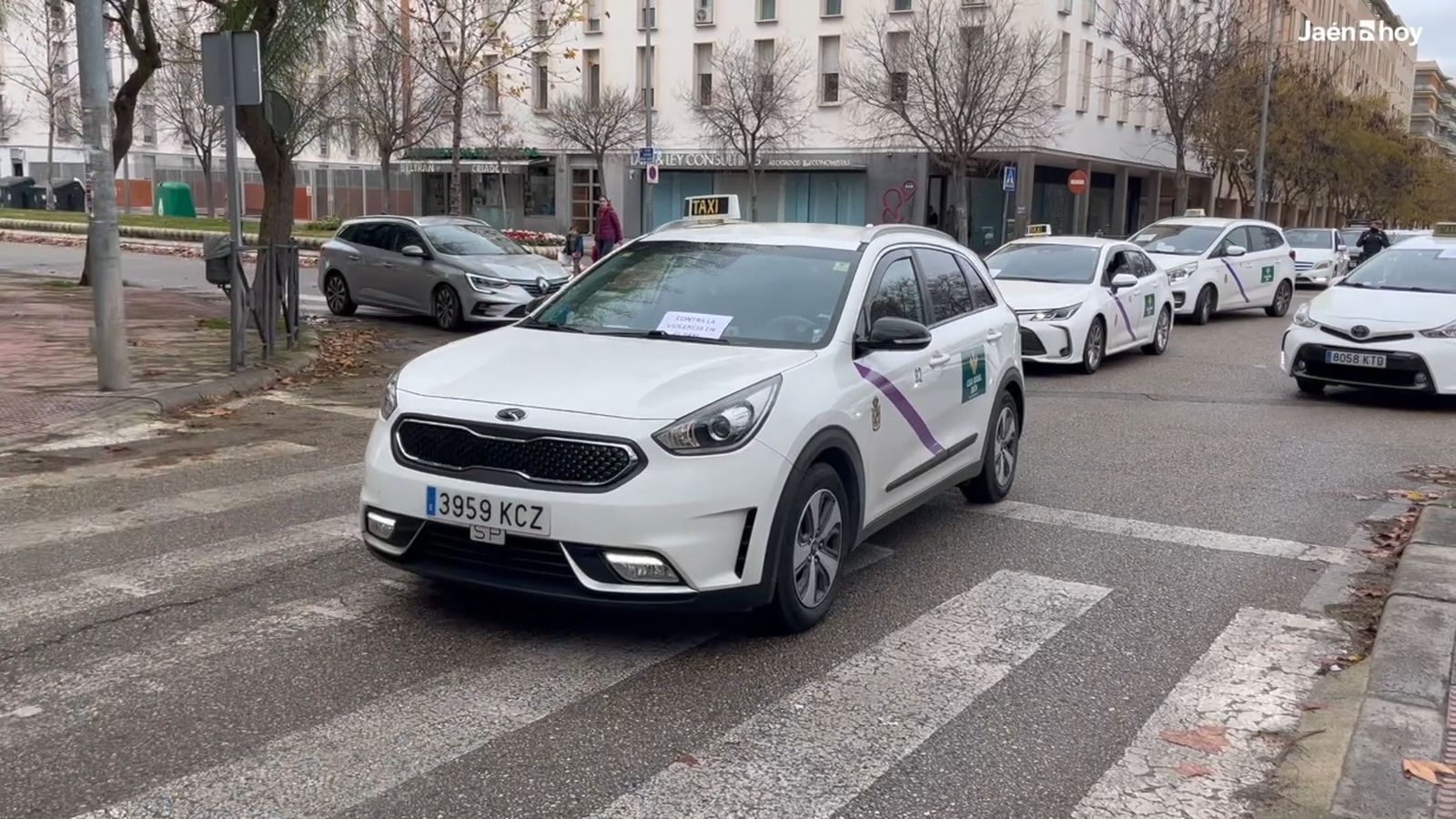 Concentración del sector Taxi en Jaén capital
