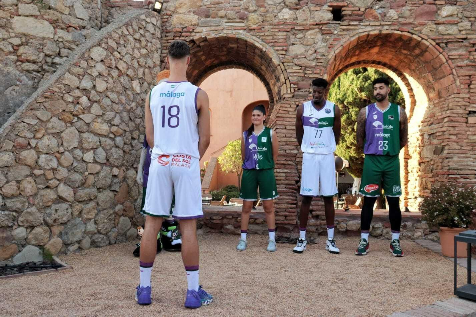 Las fotos de las nuevas camisetas del Unicaja 2023/2024
