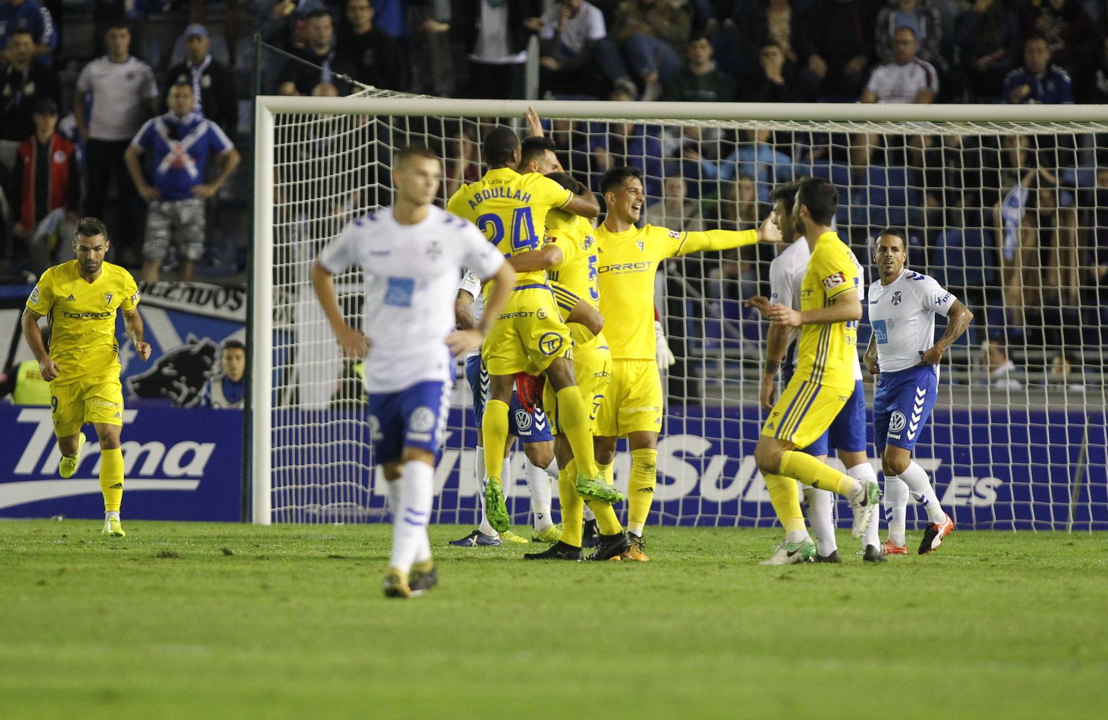 Una imagen del Tenerife-Cádiz de la pasada temporada.