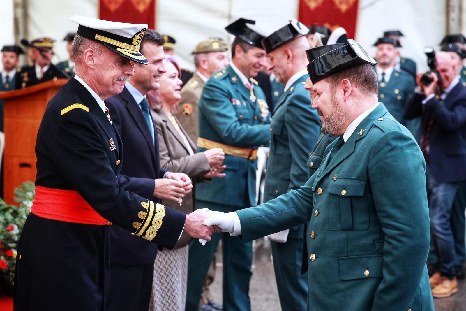 Las imágenes de la celebración del Día de la Patrona de la Guardia Civil