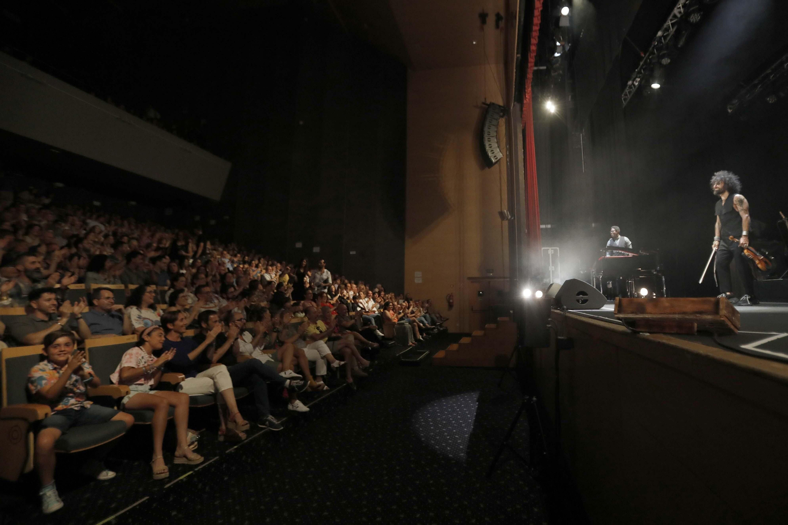 El concierto de Ara Malikian en La Línea, en imágenes
