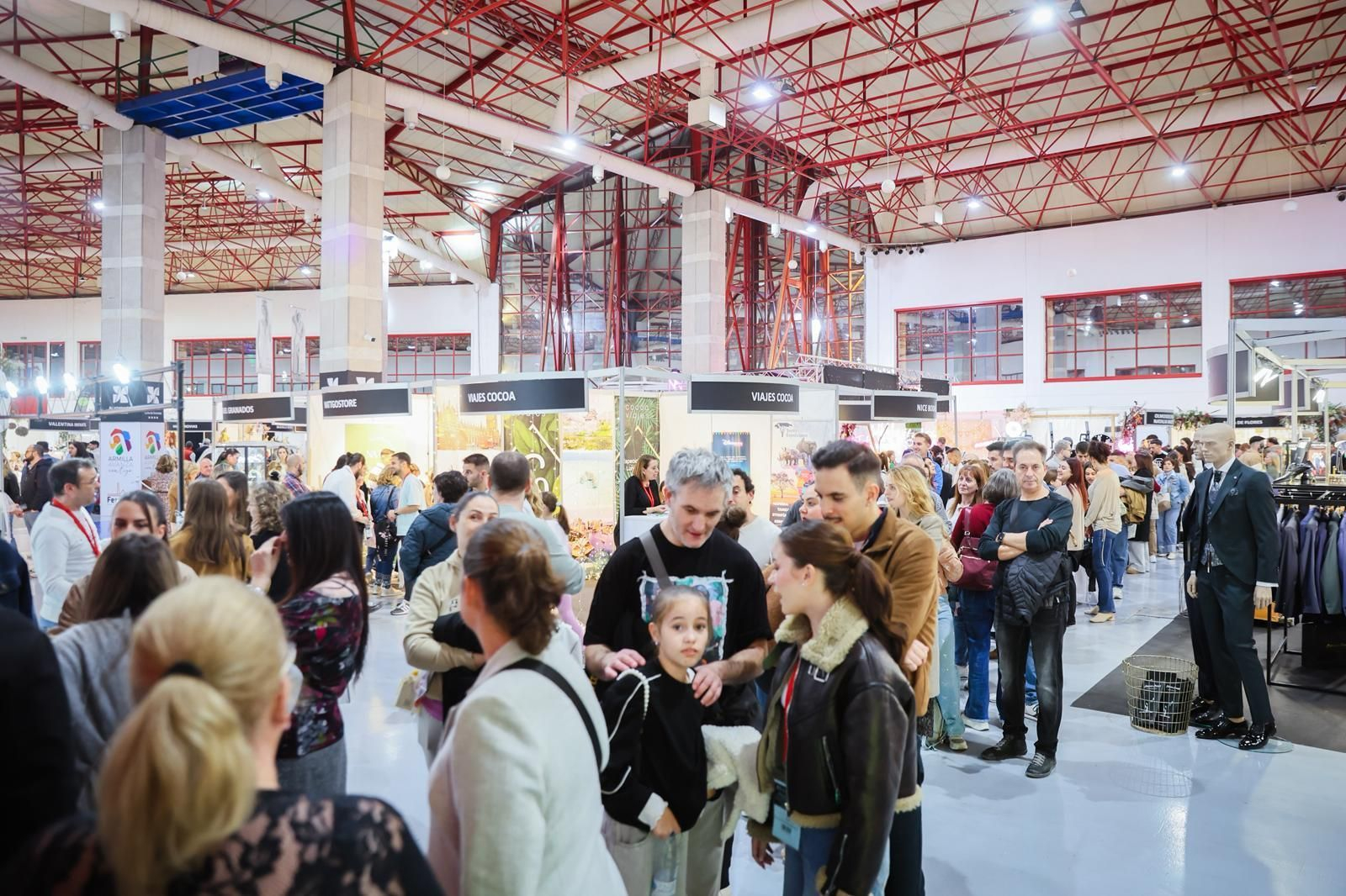 Numeroso público se dio cita en Belmoda.