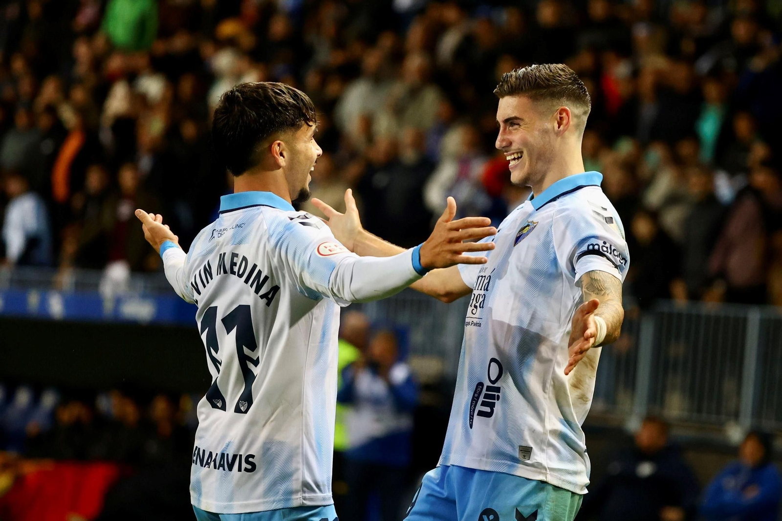 Roberto, su paso por el Málaga CF en fotos