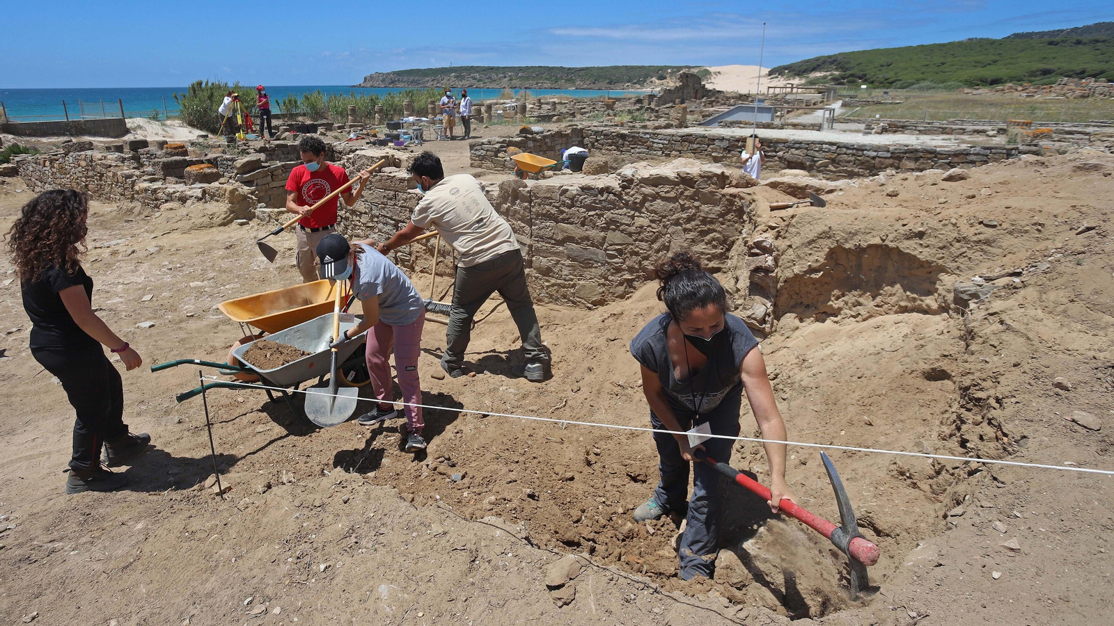 Fotos de los nuevos hallazgos en Baelo Claudia
