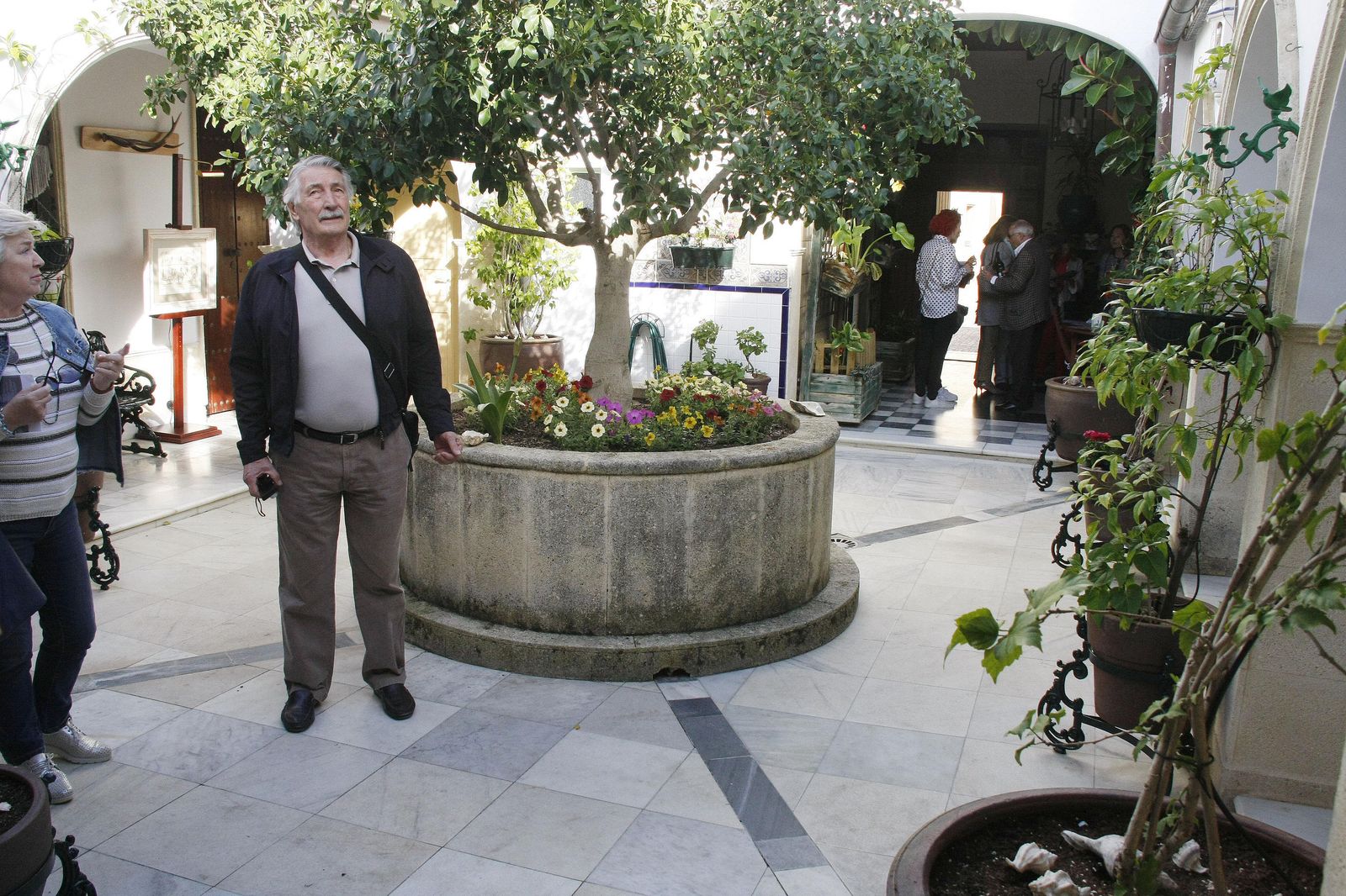 Uno de los patios de la ciudad de El Puerto.