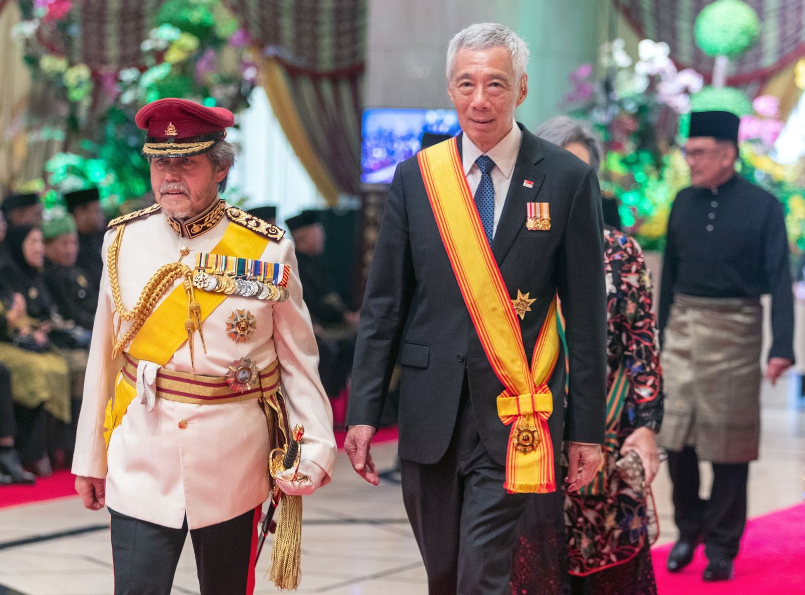 La boda real del sultanato de Brunei en imágenes