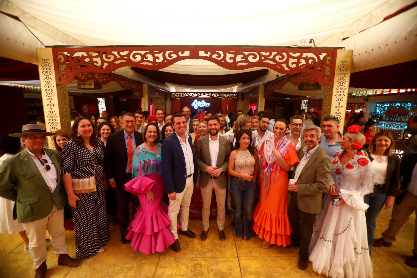 Las recepciones del miércoles de la Feria de Córdoba, en imágenes