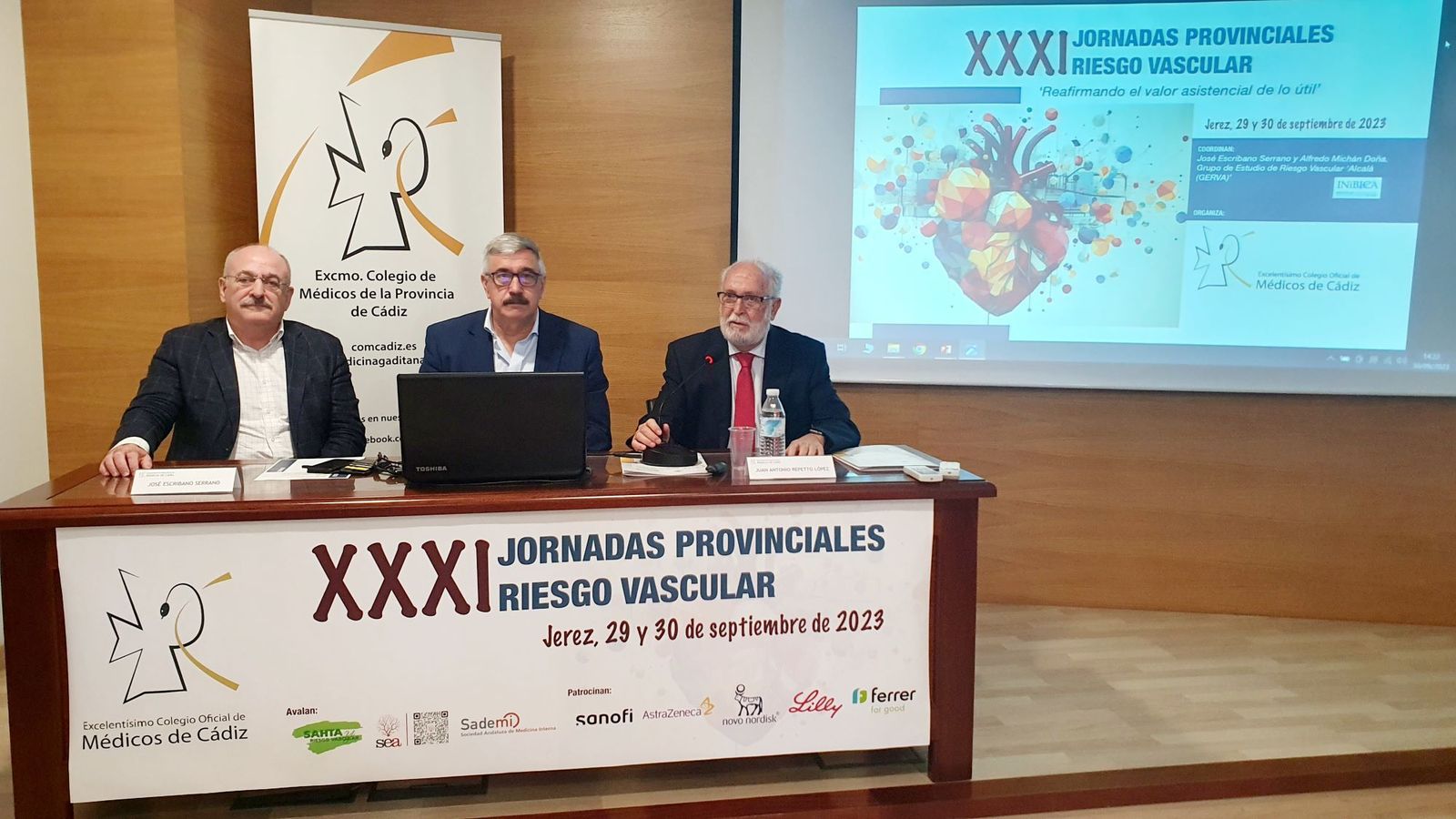 Clausura Jornadas Provinciales Riesgo Vascular.