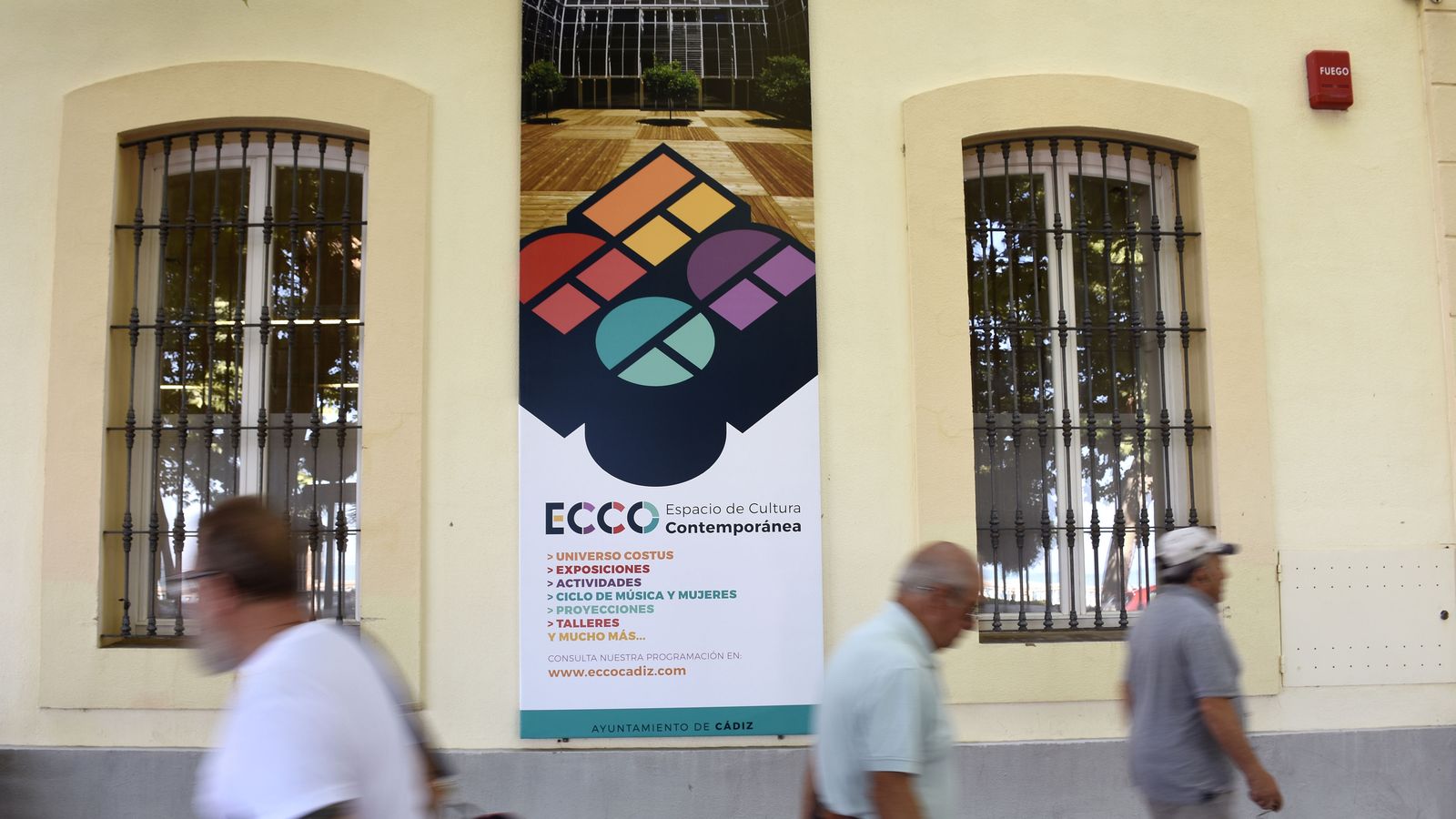 Imagen de archivo de una de las muchas exposiciones que se han llevado a cabo en el edificio ECCO