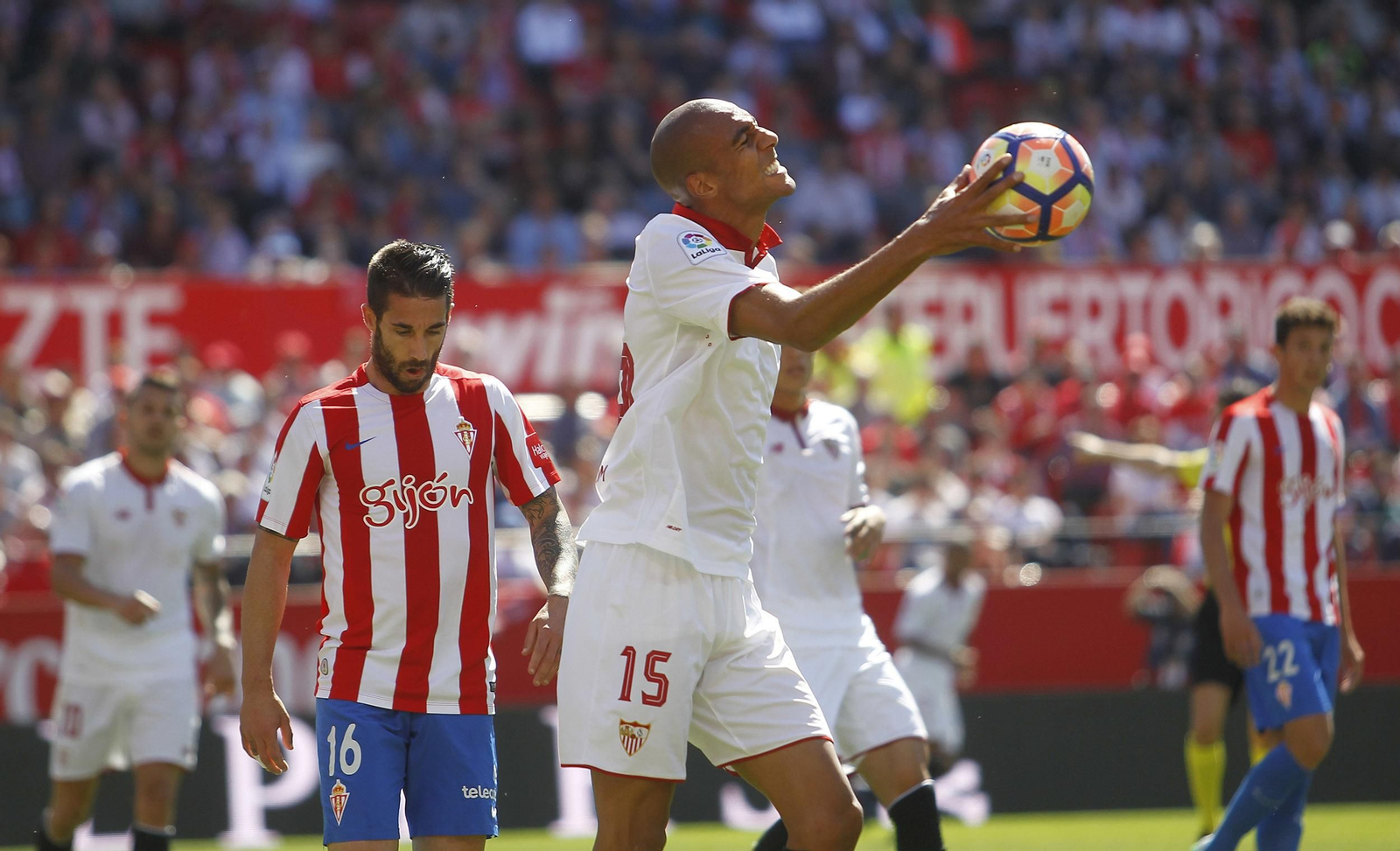 Las imágenes del Sevilla-Sporting