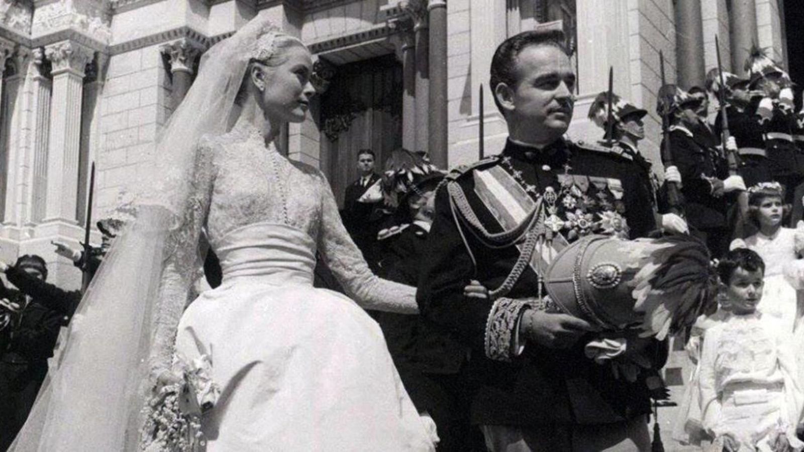 Boda de Rainiero III con Grace Kelly.