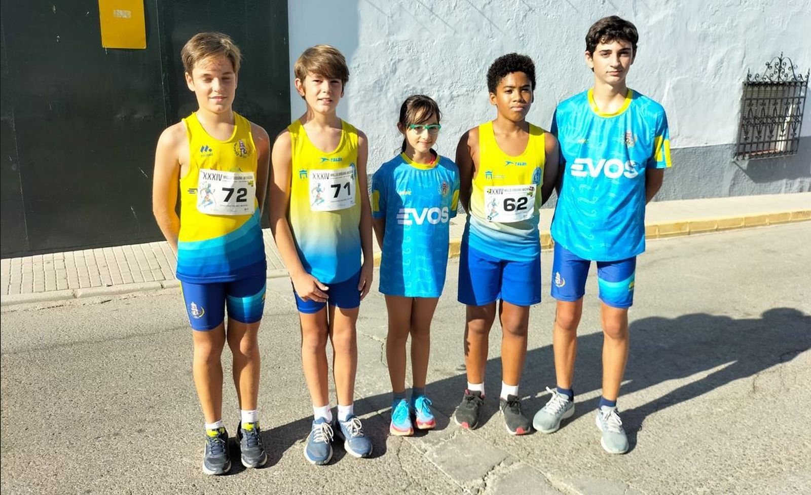 Varios atletas del Bahía de Algeciras, en Jimena