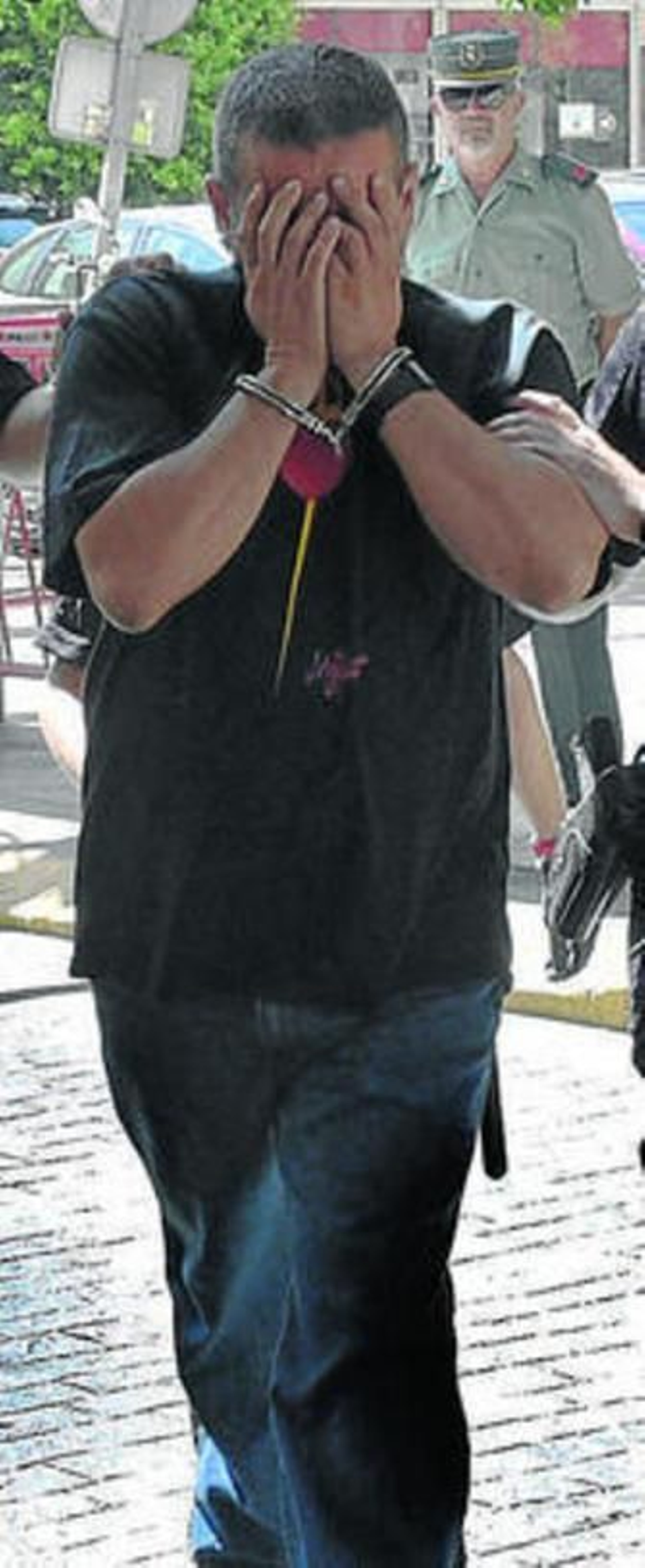 El acusado, Francisco Morillo.