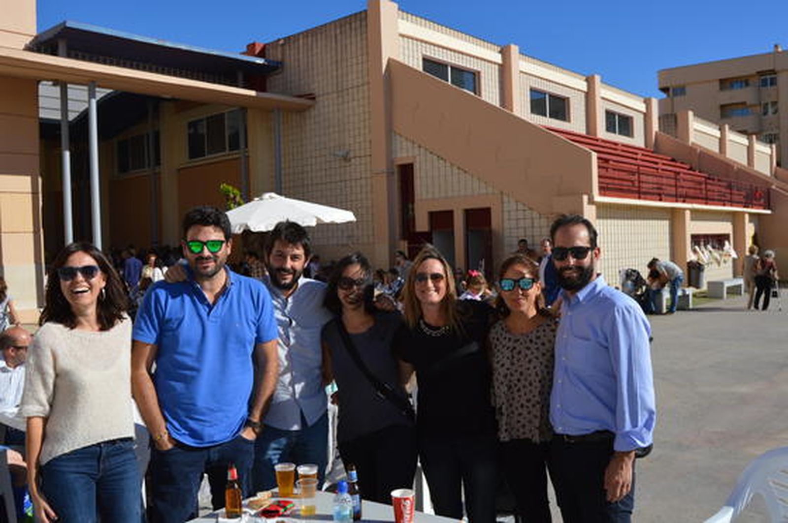 María José Benítez, Jose Vázquez, Fabián Santana, Isabel Marín, May Valero, Lorena Mateo y Antonio Sánchez.

Foto: Ignacio Casas de Ciria