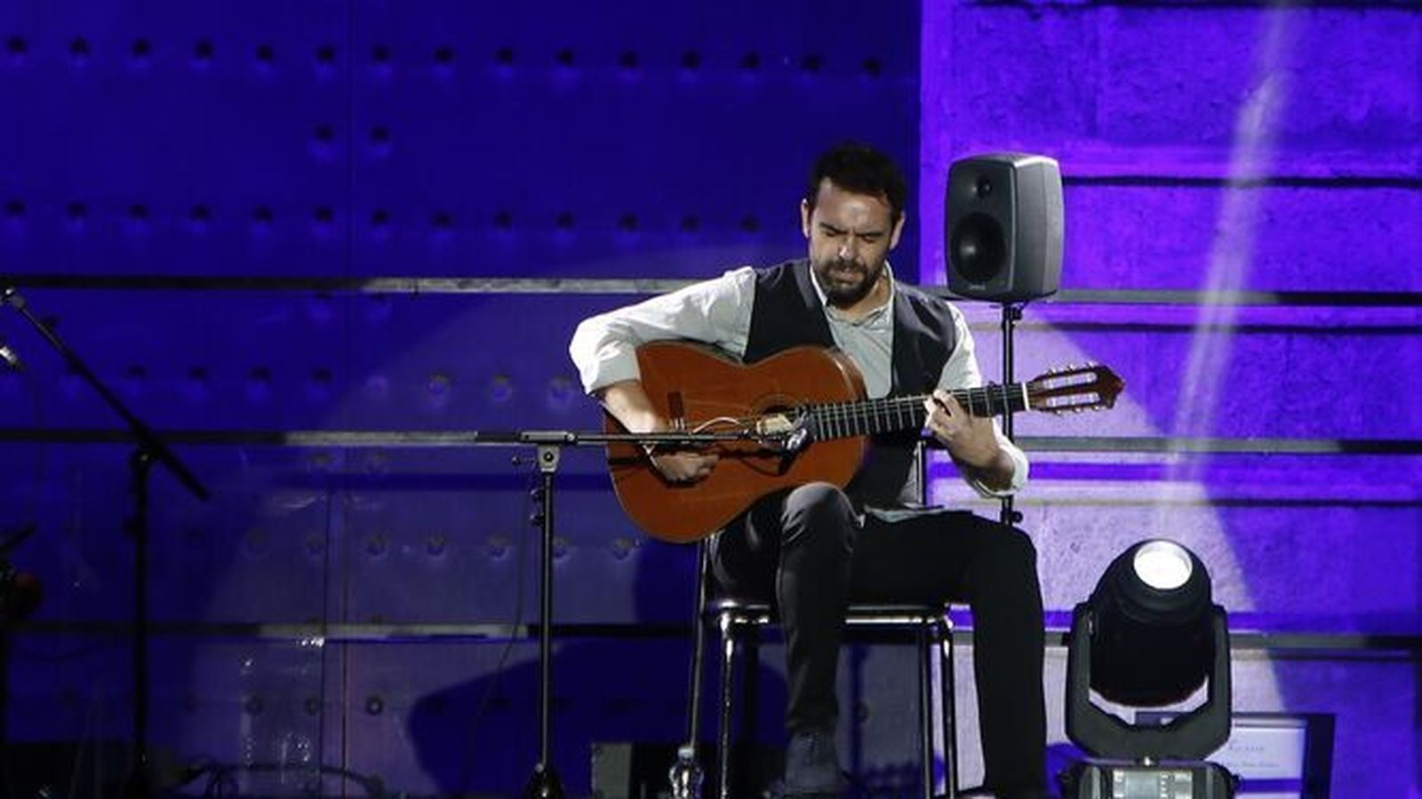 Dani de Morón en la anterior Bienal de Flamenco
