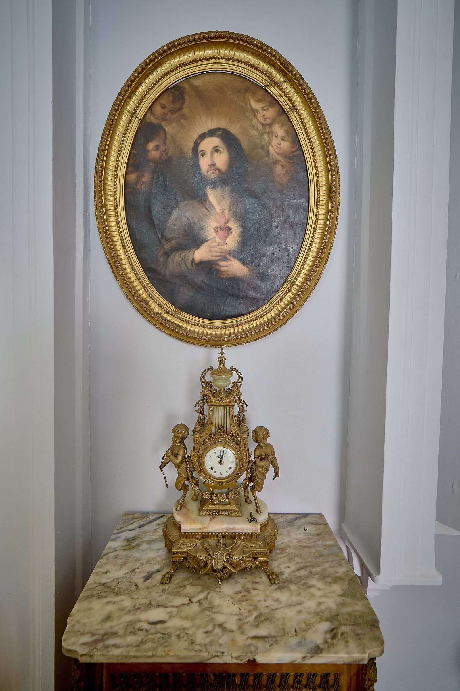 Interior de la finca en Antonio López 7.