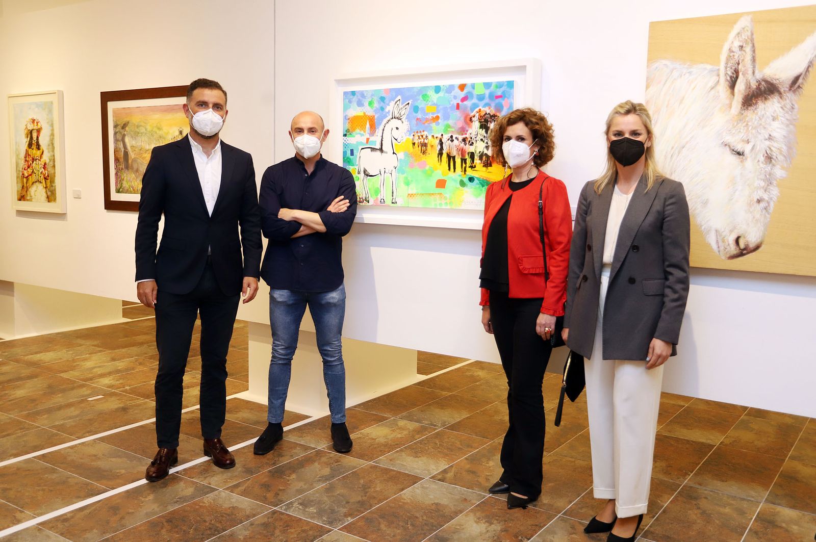 Imágenes de la exposición "Huelva es Rocío (El Rocío en Platero y yo)"