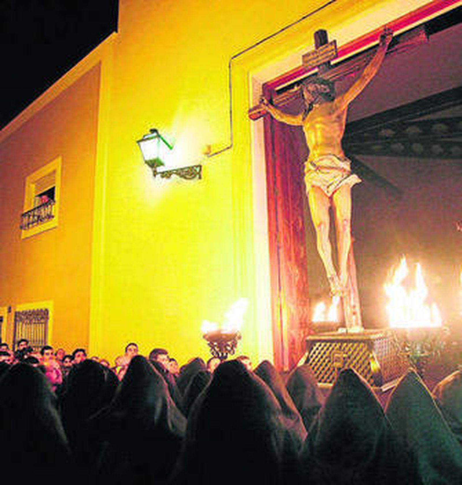 Imagen del Cristo del Perdón en su anterior salida.