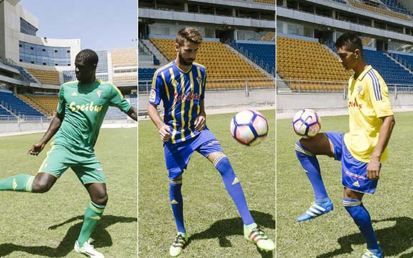 De izquierda a derecha, Khalifa Sankaré, José Mari y Eddy Silvestre./Fotos: Lourdes de Vicente