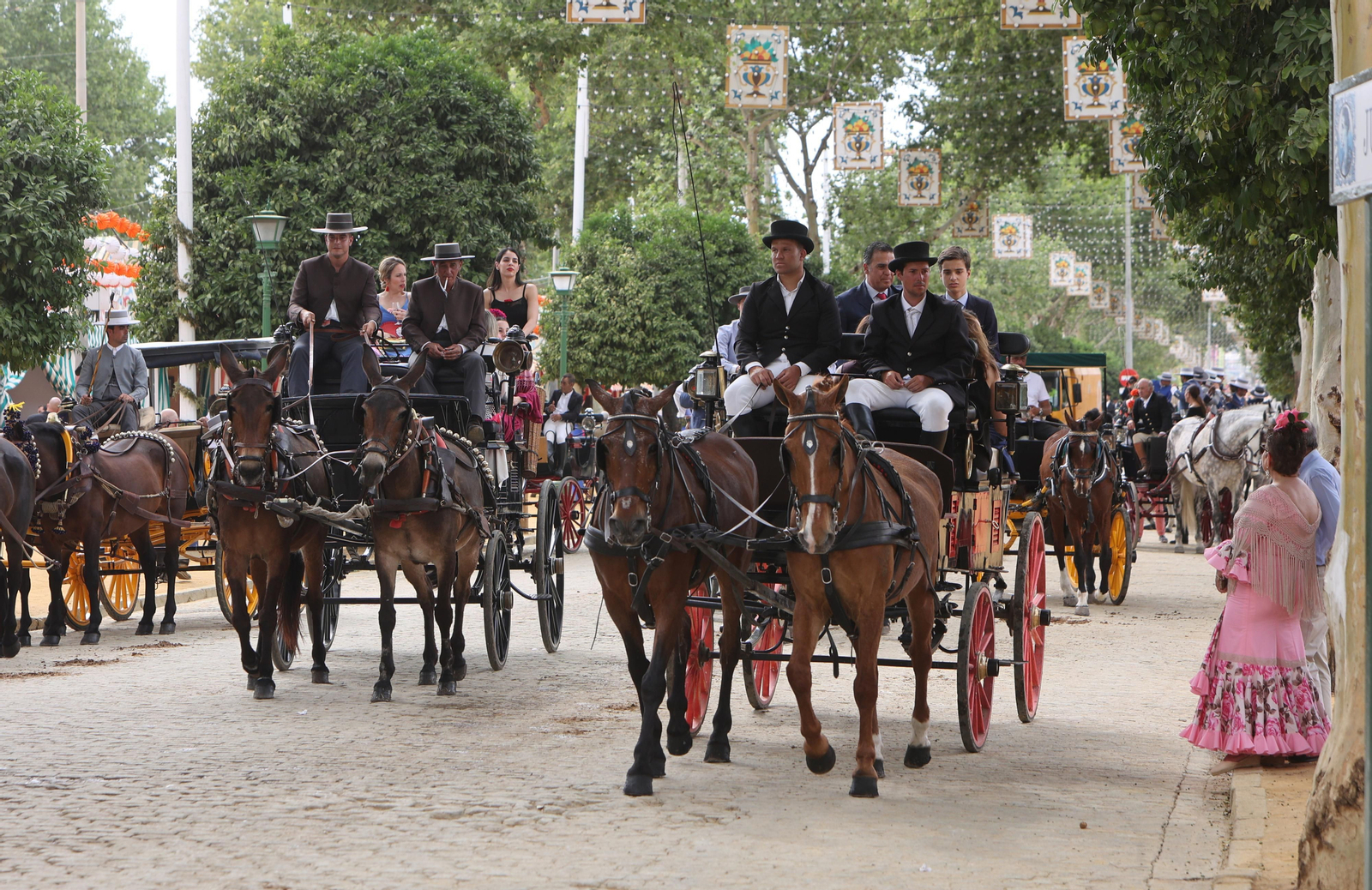 Las imágenes del viernes de Feria