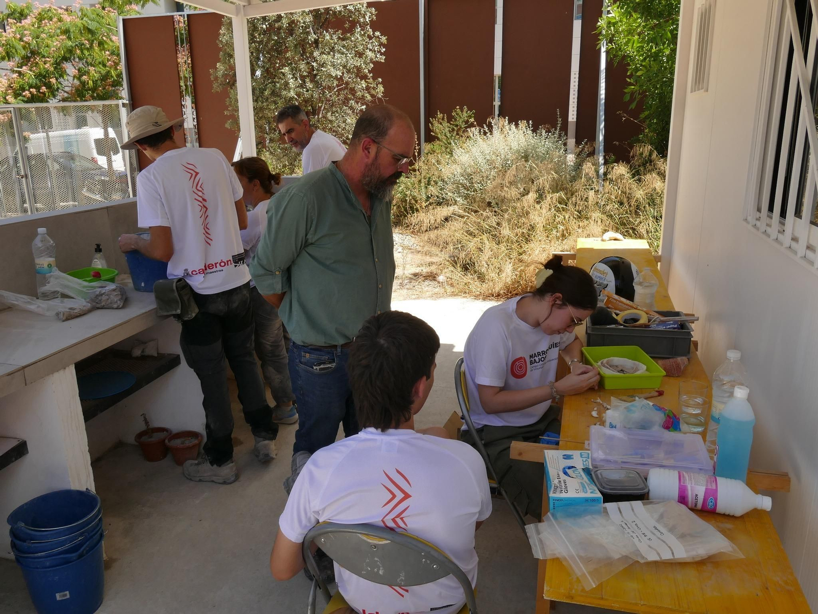 Así está siendo el Campo de Voluntariado de Marroquíes Bajos en 2024