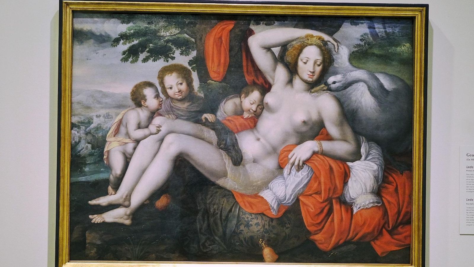 'Leda y el cisne', de Georg Penez.