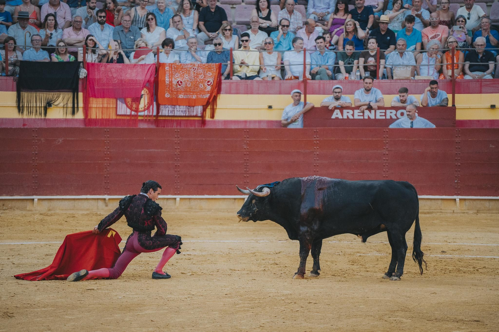La segunda tarde de toros de la feria de Santa Ana de Roquetas, en imágenes