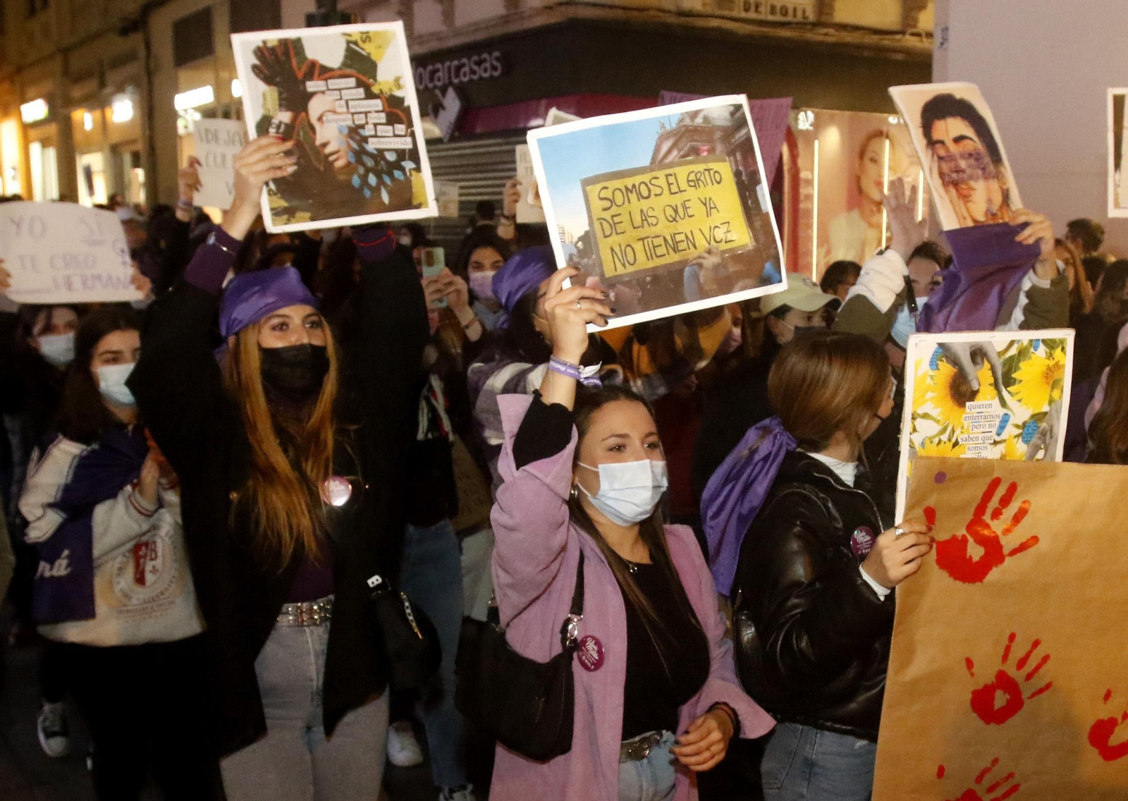 La manifestación contra la violencia de género en Córdoba, en fotografías