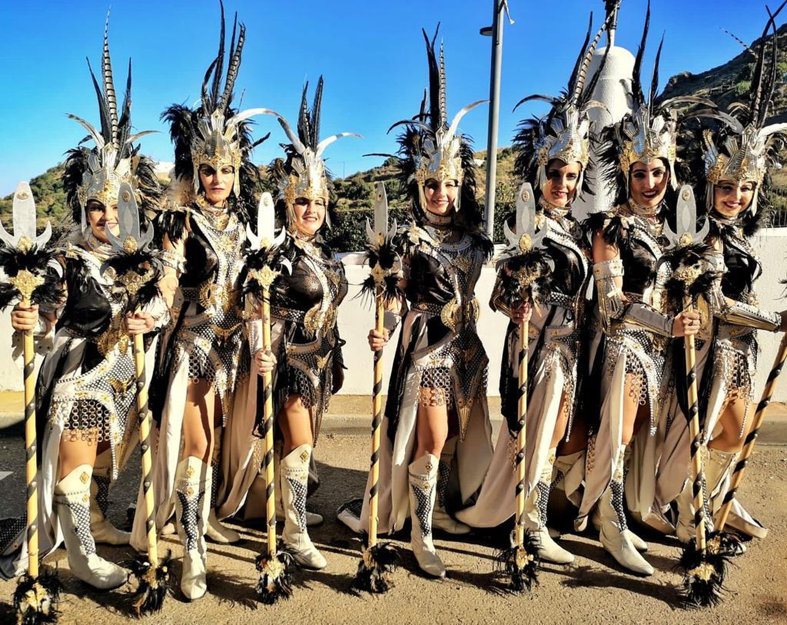 El primer día de los Moros y Cristianos 2022 en Mojácar