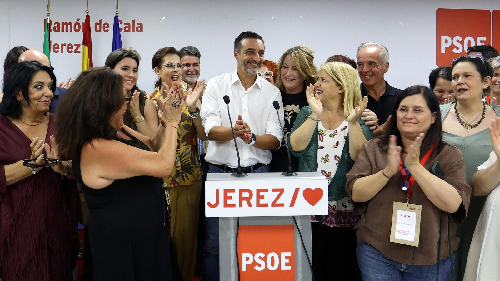 José Antonio Díaz gana las votaciones del PSOE de Jerez