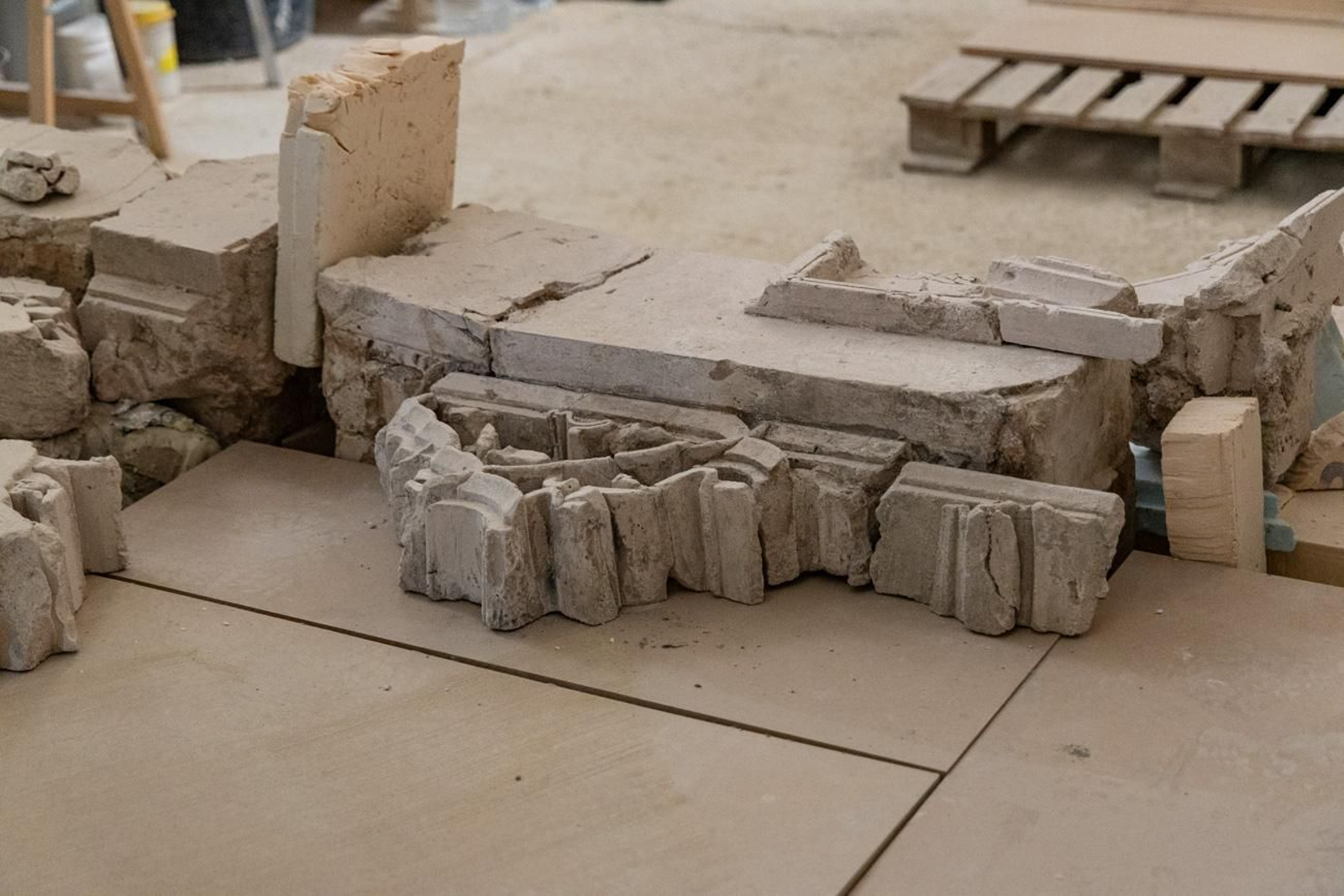 Detalles de la iglesia de Santo Domingo