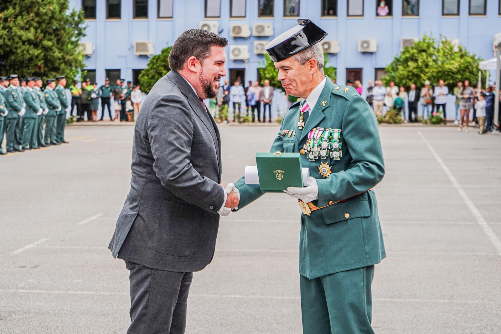 Así fueron los actos en honor a la patrona de la Guardia Civil en Granada