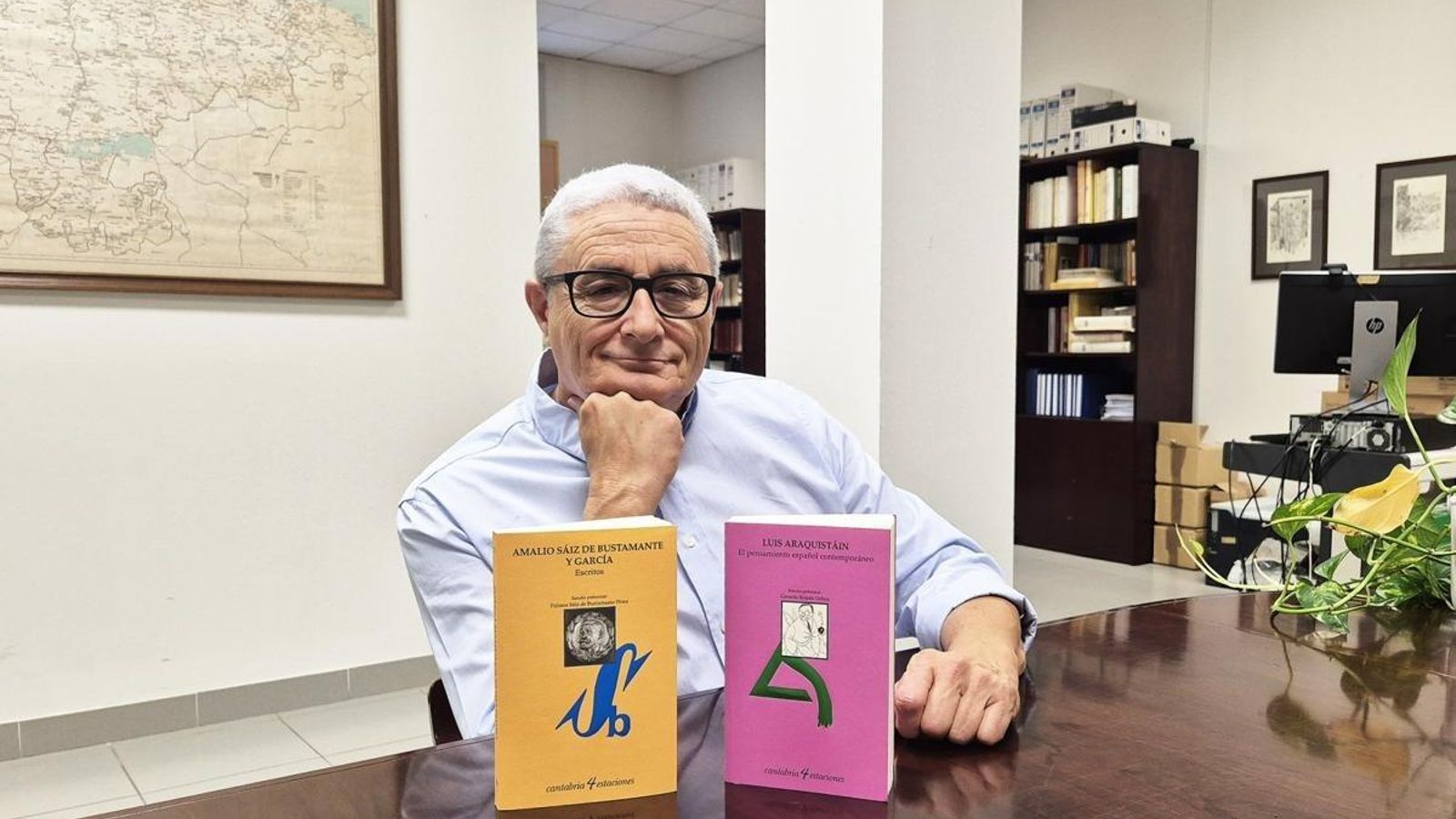 Manuel Estrada, director de la colección 'Cantabria 4 estaciones'.